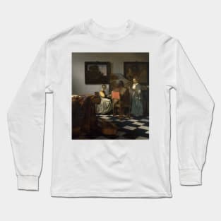 The Concert by Jan Vermeer Long Sleeve T-Shirt